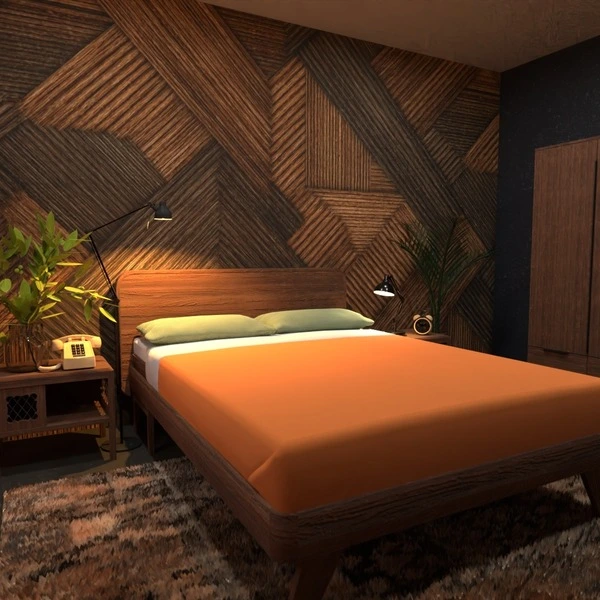 floor plans 卧室 3d