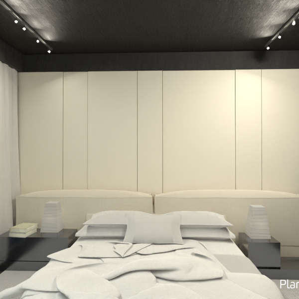 floor plans appartamento camera da letto monolocale 3d