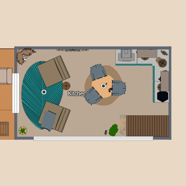 floor plans gospodarstwo domowe 3d