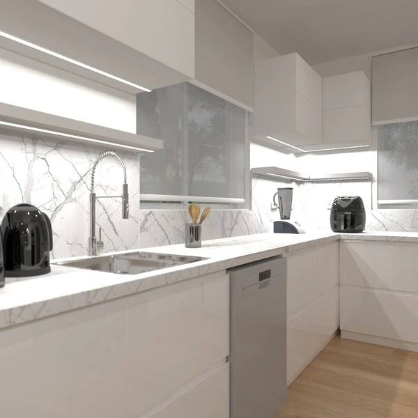 floor plans apartamento reforma sala de jantar arquitetura despensa 3d