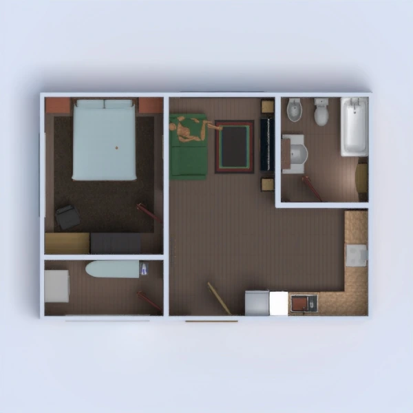 floor plans apartment furniture decor bathroom bedroom living room kitchen 3d