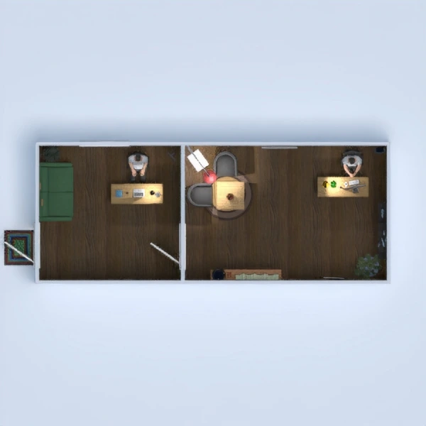 floor plans wystrój wnętrz biuro 3d