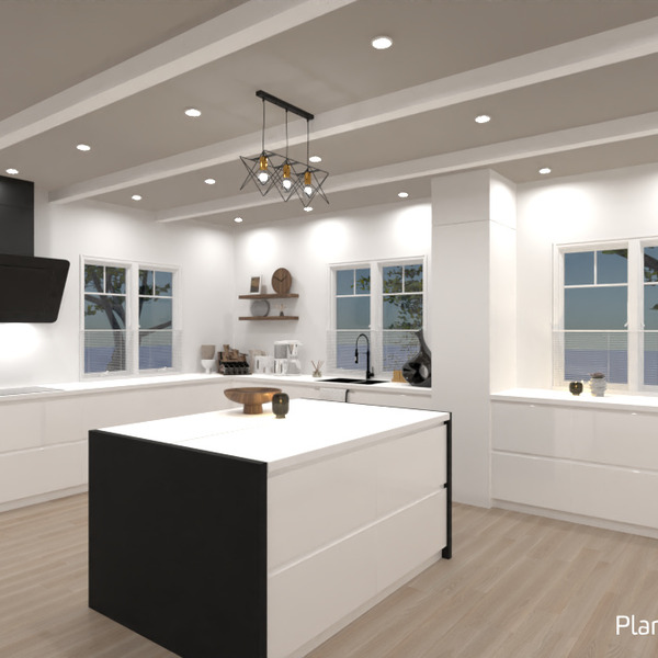 floor plans namas dekoras virtuvė renovacija valgomasis 3d