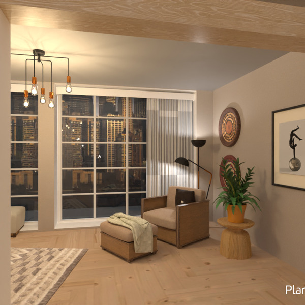 floor plans 公寓 露台 家具 装饰 景观 3d