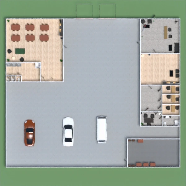 floor plans garaż 3d