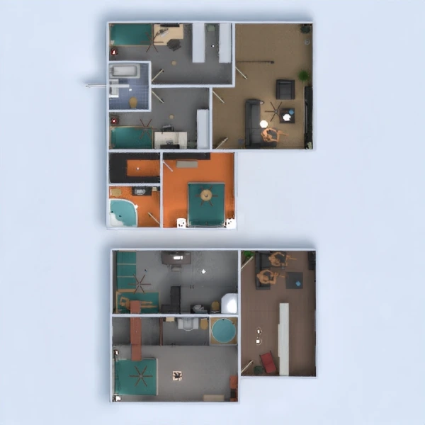 Sample 3 Storey Houses, first Test #2857572 by paris karageorgis