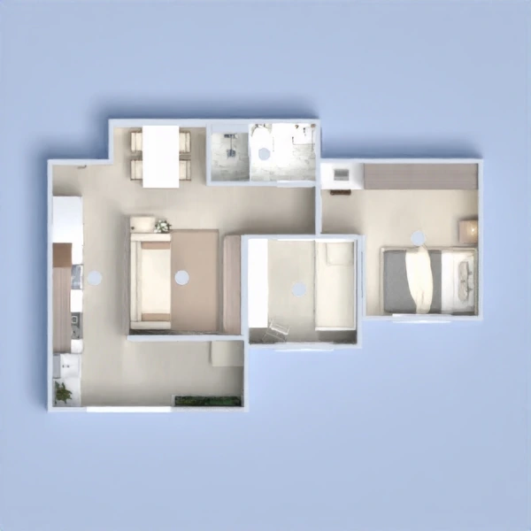 floor plans bathroom garage living room terrace entryway 3d