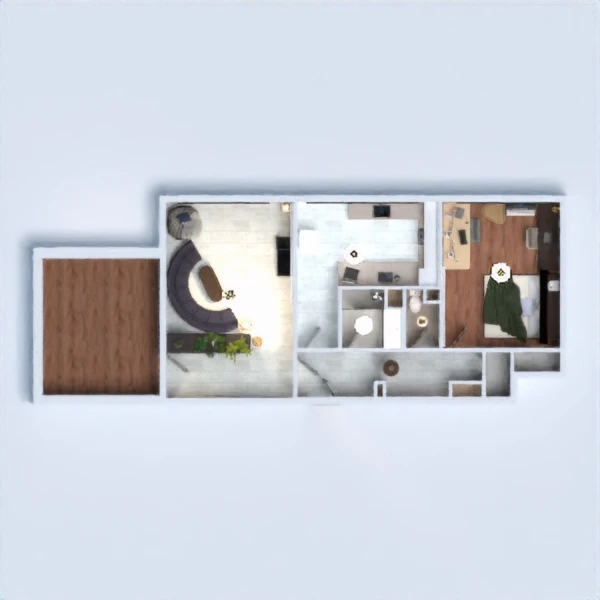 floor plans terrace studio storage entryway kids room 3d