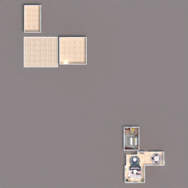 floor plans namas baldai miegamasis svetainė valgomasis 3d