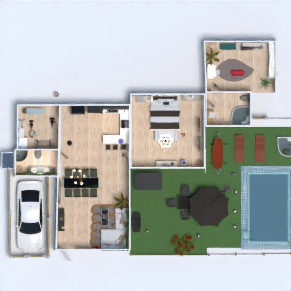 floor plans virtuvė 3d