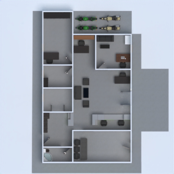 floor plans meble 3d