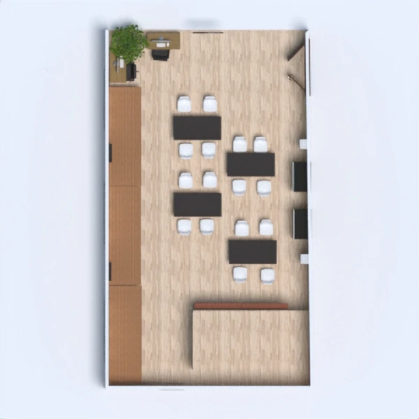 floor plans kawiarnia 3d