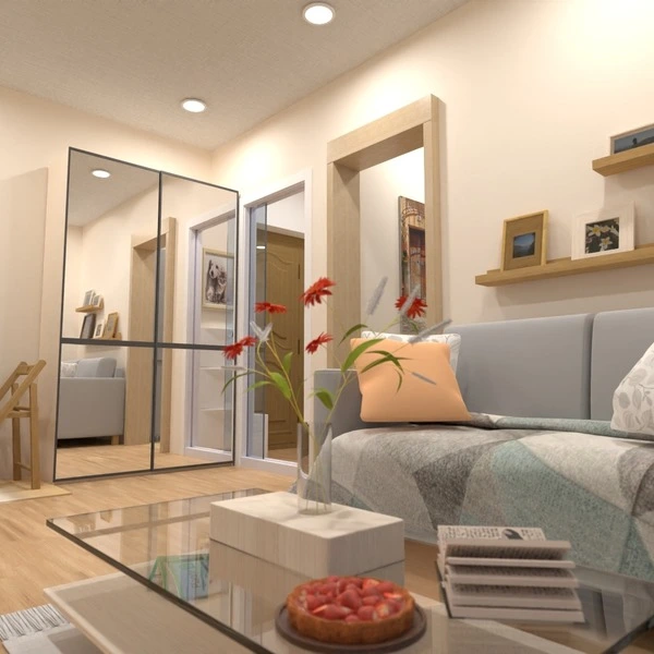 floor plans terrace furniture bedroom living room kitchen 3d