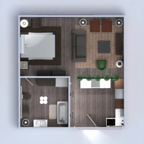 floor plans apartment diy bathroom bedroom living room kitchen studio 3d