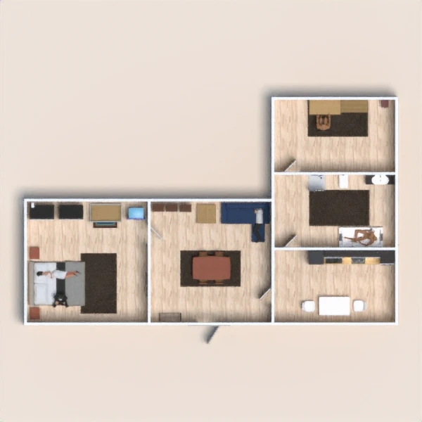 floor plans apartment house furniture decor 3d