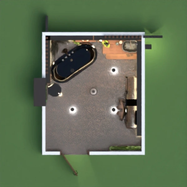 floor plans dom łazienka 3d