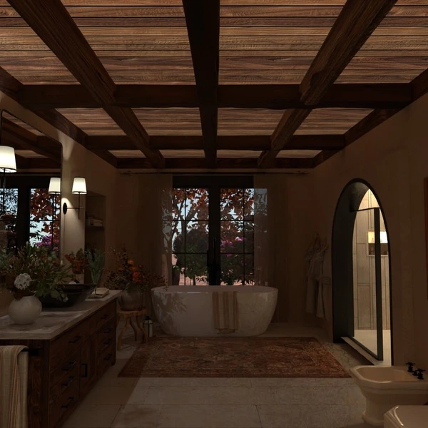 floor plans furniture decor lighting bathroom 3d