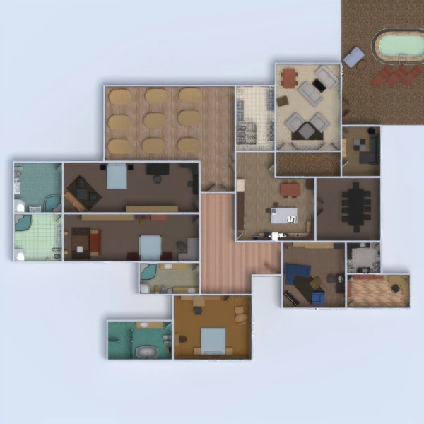 Maze house first floor #2703916 by Anthony Avila