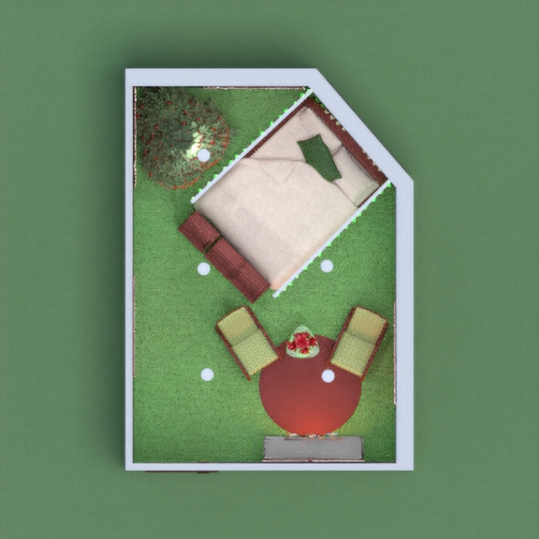 A New Years bedroom in red and green. Please leave constructive criticism but no copy/paste comments.