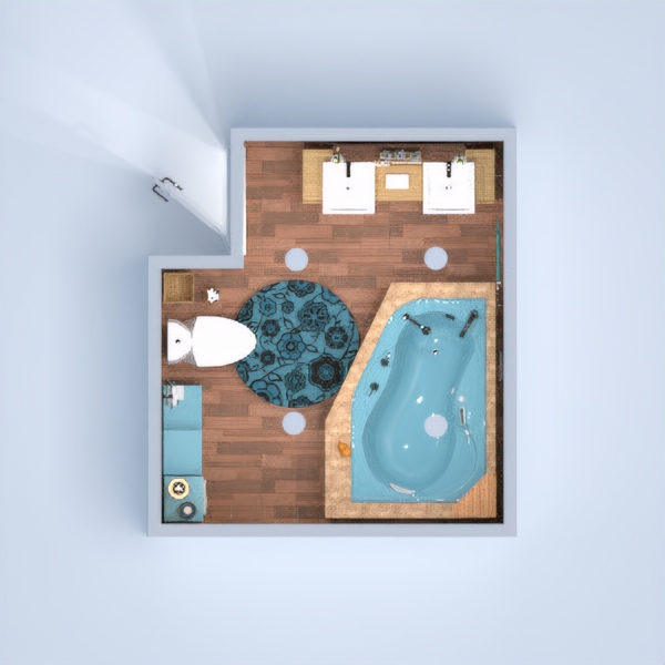 I tried to make a bathroom comfortable for using, with everything I personally need :)