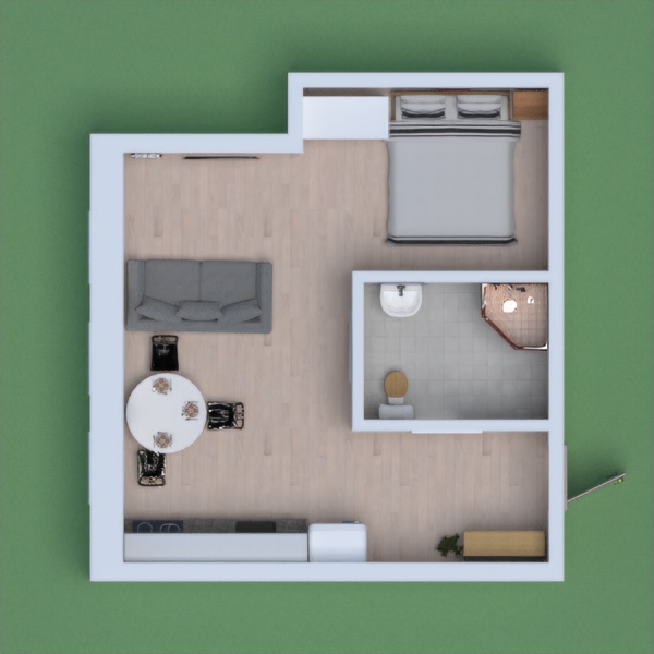 cozy apartment for two with beautiful kitchen and bedroom. Please no copy and paste comments those are nothing but scams to the hard work I put into this!