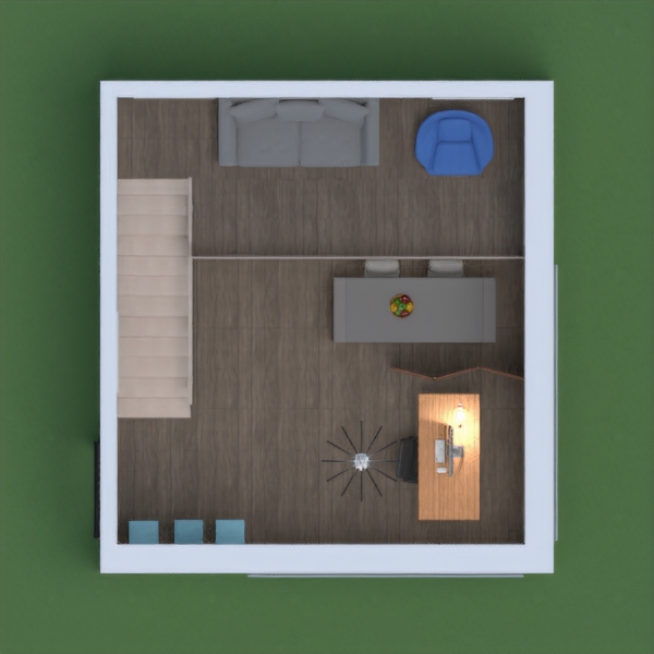 Ya so.... I kinda just vibed and thought of it being a modern type loft house without a bedroom or bathroom. Ya. :|