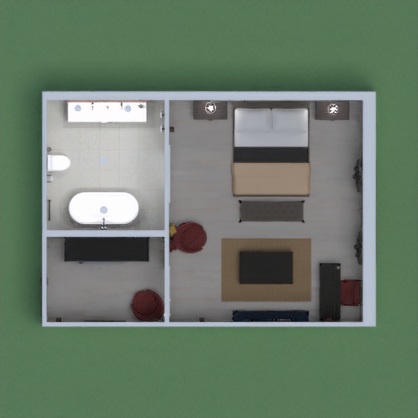 Simple Hotel Room Design