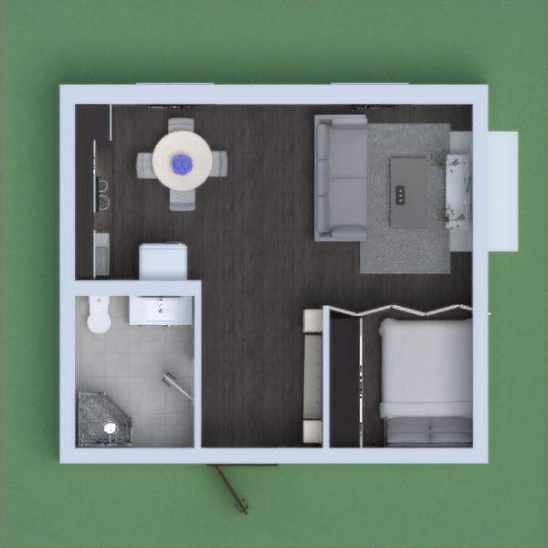 a one person apartment
