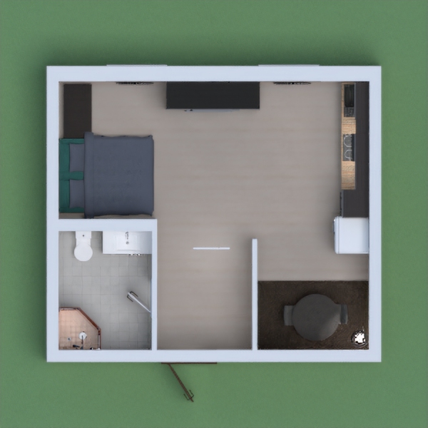 small one person apartment (I had to rearrange it quite a few times) please vote for me