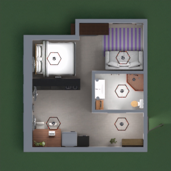 small compact appartment