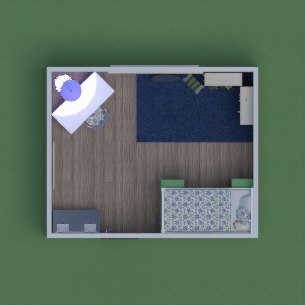 This room is cool because it has a lot of different areas for different activities. An area for reading and relaxing, and area for working and an area for beauty. Leave a comment and let me know what your thoughts are. Please vote for me!