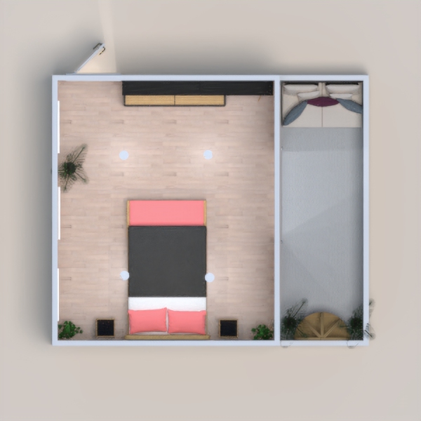 Here is a very cozy and kind of beach house kind of style bedroom. It's main colors are white black and light pink, but I also have some blue green color and some dark purple. It has lots of space and storage and is really pretty, Please vote for me and leave a comment down below