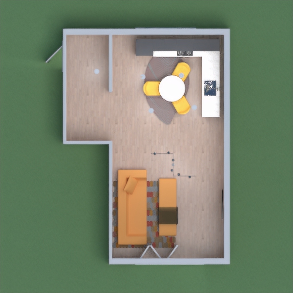 I did my best on this project so do not judge me, please. This is a house with a living room and kitchen with the things I picked out I tried my best to make this so be honest