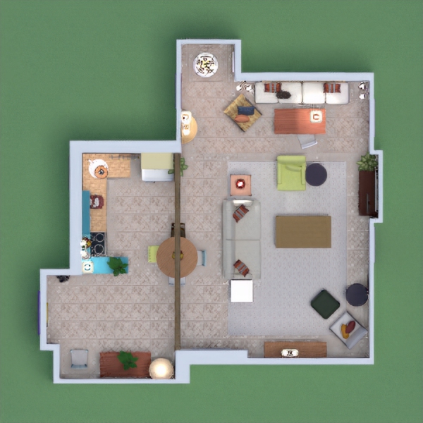 Hope you like it. Personally i wouldn't normally design like this but i wanted to make it as close to what the challenge asked us to do. I made Monica's apartment from friends! I really like this show so it was really fun to do this challenge. Hope you like it, please leave a vote, and comment any feedback you might have! please and Thank you!