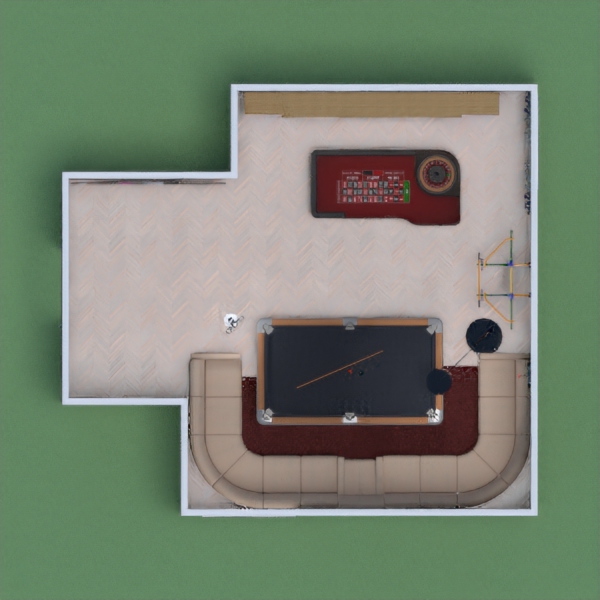 Hello! My name is Ink! Today, I made a nice, dark, gaming room. It has Pool, Roundtable, and an at home gym. You can play on the Xbox too. Also Please vote for me!