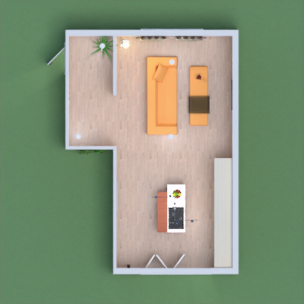 This design project is dedicated to millennial couples who are just married, they are building their careers and economics, so they need to arrange a more simple home so that their activities are more productive