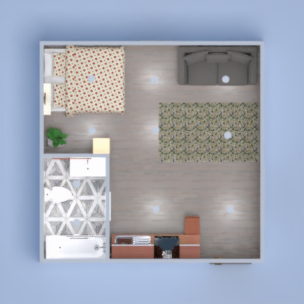 This is a 1Bed,1Bath apartment with a beautiful kitchenette. With just enough space to keep it tidy, its actually quite roomy!
PLEASE CHOOSE ME FOR THE WINNER! I could use the 1st place prize to make my projects so much better! Ive worked on this for quite a while and I would be sooooo happy if I won this contest!