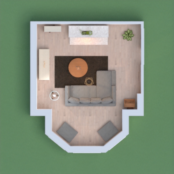 Este proyecto simula una habitación de estilo escandinavo. Todo colores claros y algunos muebles en color madrea. Espero que os guste.