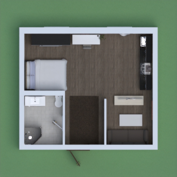 a modern apartment
