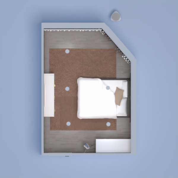 een typs kamer voor een jong koppel in hun eerste apartement