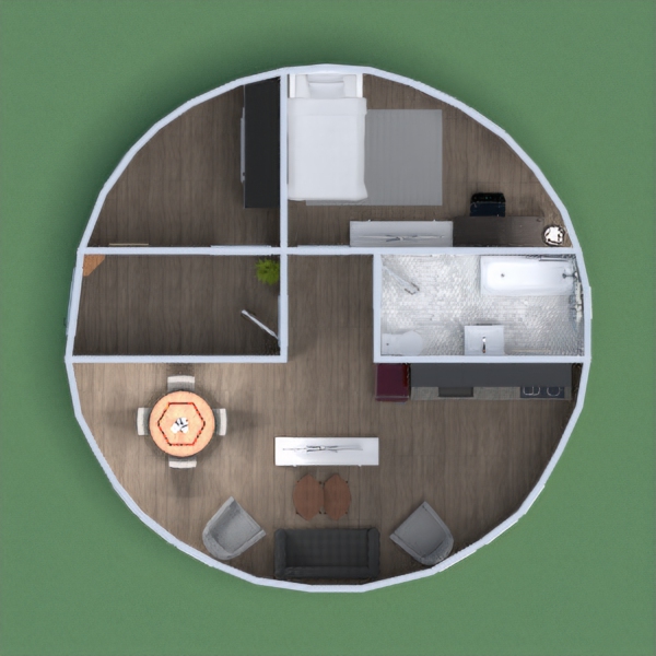 This a sleek but modern circle house. I worked hard on this project. I hope you like it as much as I do! Plz vote if available, much appreciated! Thank You!