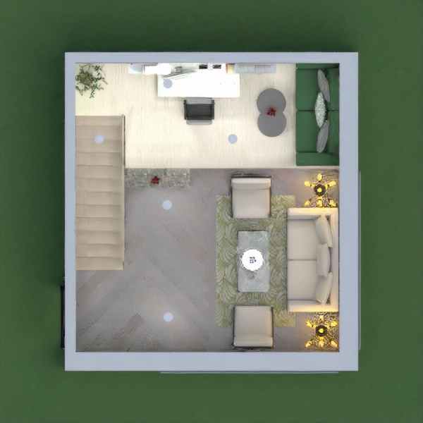 So, I designed this this house with Light green and grey theme because I have always tried blue, yellow and all but never tried these two colors together...
Please comment and give your opinions .....I hope you all like it :)