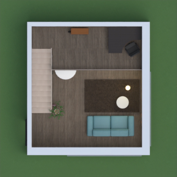 a house with kitchen,living room, and a office
