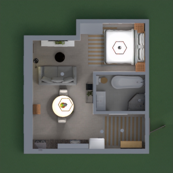 This is a cute apartment with light colors! I hope you like it and please vote for me!