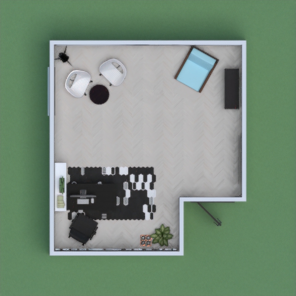 A minimalist office
