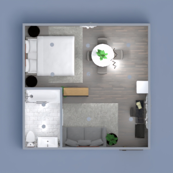 A cute studio apartment with everything you could ever need!