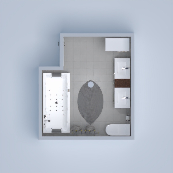 simple bathroom