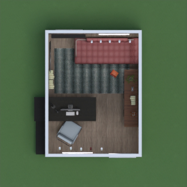 Домашний кабинет в современном стиле