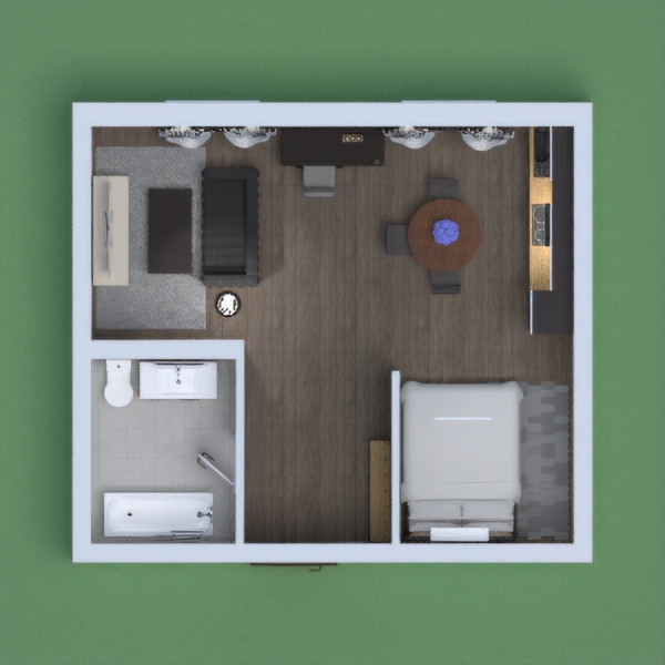This Is A Modern Functioning Apartment One That I Would So Pick Out Myself, Except They, Didn't Have Everything, But I Made The Best I Could!
