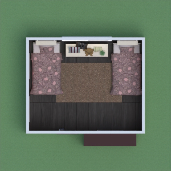 Simple design for girls room